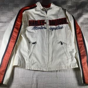 MEDIUM HARLEY - DAVIDSON WOMENS CANVAS JACKET!